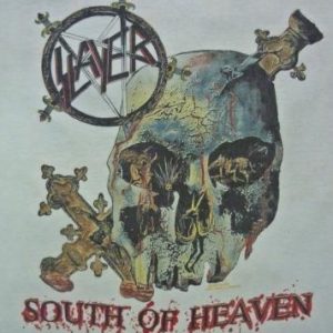 VINTAGE 1990 SLAYER SOUTH OF HEAVEN T-SHIRT