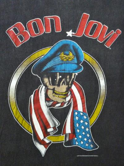 VINTAGE 1987 BON JOVI CONCERT T-SHIRT | Defunkd
