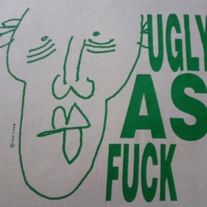 VINTAGE 1989 THE FARM "UGLY AS FUCK" T-SHIRT