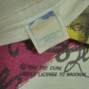 VINTAGE 1989 THE CURE T-SHIRT