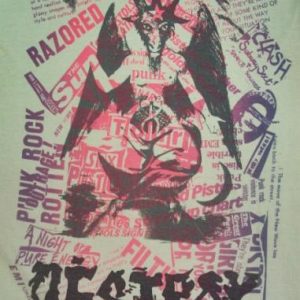 VINTAGE 80'S DESTROY SEX PISTOLS T-SHIRT