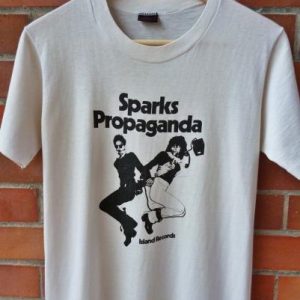 VINTAGE 1974 SPARKS PROPAGANDA T-SHIRT