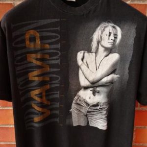 VINTAGE 1989 TRANSVISION VAMP THE VELVETEEN TOUR T-SHIRT