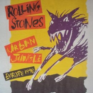 VINTAGE THE ROLLING STONES 1990 EUROPE TOUR