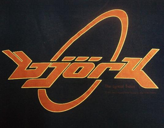 Björk 1994年TOUR Tシャツ BJÖRK 1994 TEE — ANGELtype