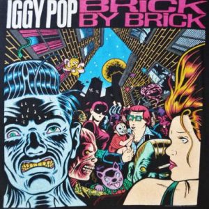 VINTAGE 1990 IGGY POP BRICK BY BRICK T-SHIRT