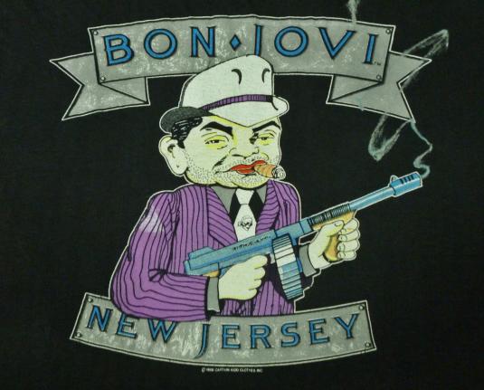 VINTAGE 1988 BON JOVI EUROPEAN TOUR T-SHIRT | Defunkd