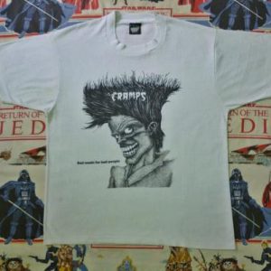 VINTAGE 1984 THE CRAMPS T-SHIRT