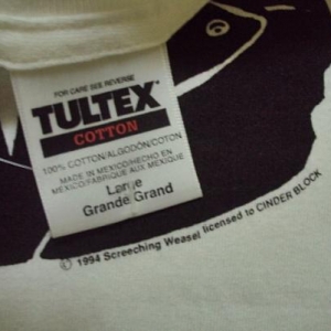 VINTAGE 1994 SCREECHING WEASEL T-SHIRT