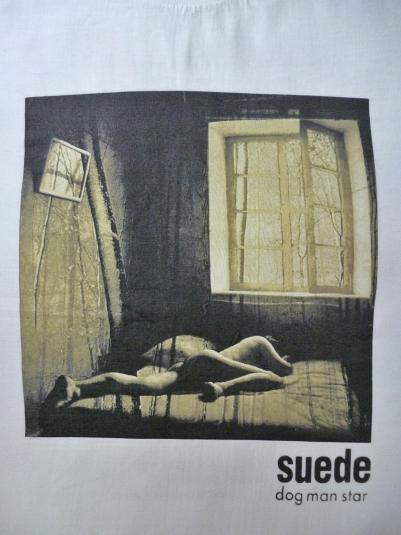 激レア90'S SUEDE DOG MAN STAR Tシャツ ヴィンテージ VINTAGE 90S SUEDE DOG MAN STAR TOUR T-SHIRT | Defunkd