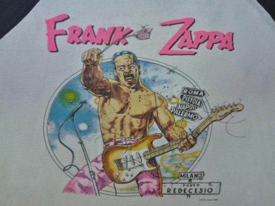VINTAGE 1988 FRANK ZAPPA T-SHIRT
