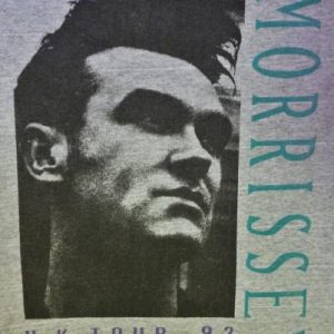 VINTAGE 1992 MORRISSEY UK TOUR T-SHIRT