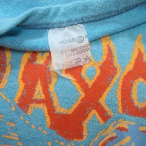 Vintage 70'S SAXON T-Shirt