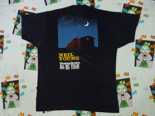 VINTAGE 1984 NEIL YOUNG T-SHIRT | Defunkd