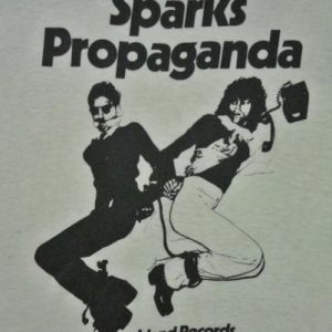 MEGA RARE 1974 SPARKS T-SHIRT