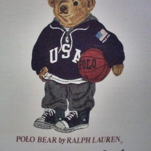 VINTAGE POLO BEAR BY RALPH LAUREN USA T-SHIRT