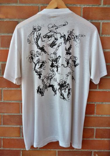 VINTAGE 1980S CIRCLE JERKS SLAM PUNK POGO T-SHIRT