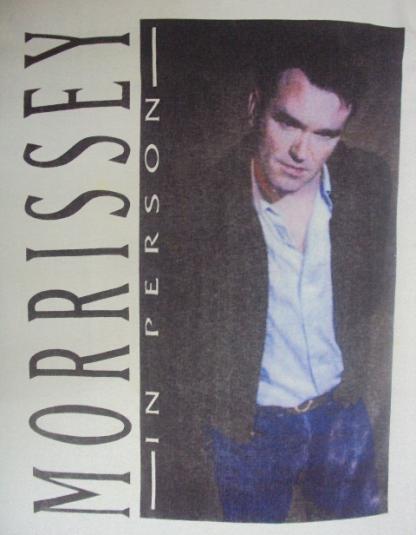 VINTAGE MORRISSEY IN PERSONAL YOUR ARSENAL TOUR