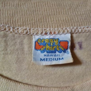 VINTAGE 1981 HONOLULU MARATHON NIKE CRAZY HAWAII T-SHIRT