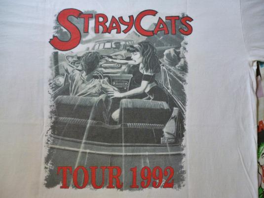 VINTAGE THE STRAYCATS T-SHIRT