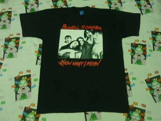 primal scream tshirt