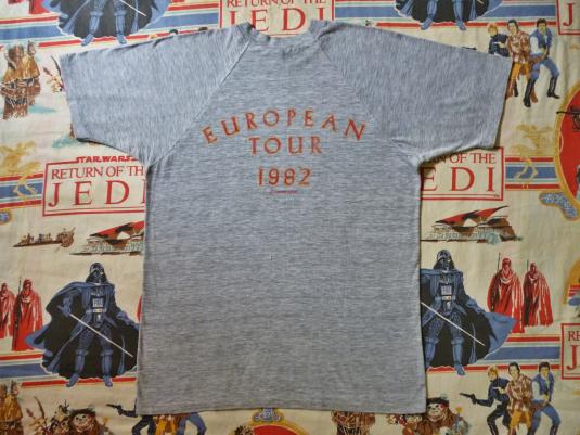 1982 ROXY MUSIC European Tour T-Shirt