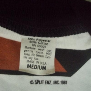 VINTAGE 1981 SPLIT ENZ TOUR T-SHIRT
