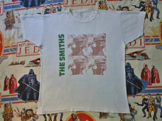 VINTAGE 1985 THE SMITHS MEAT IS MURDER T-SHIRT