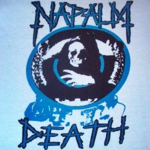 VINTAGE RARE 1987 NAPALM DEATH PROMO