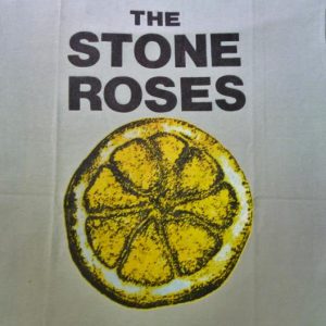 RARE VINTAGE 80S THE STONE ROSES LEMON T-SHIRT