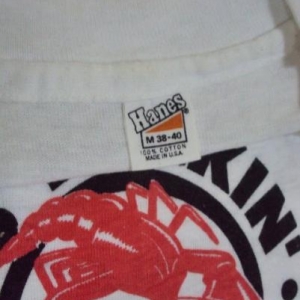 RARE VINTAGE 1980 THE UNDERTONES PROMO T SHIRT