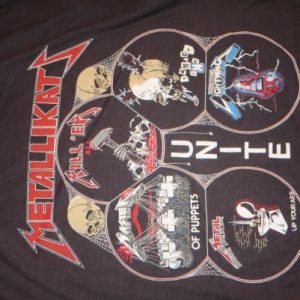 1980's Metallica t shirt