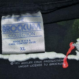 Vintage 1989 MOTLEY CRUE Dr Feelgood Crue Fans T-shirt