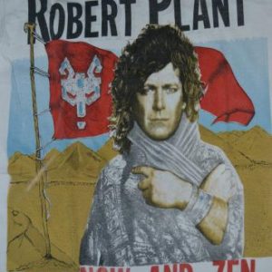Vintage 1988 ROBERT PLANT Now and Zen Tour Concert T-shirt