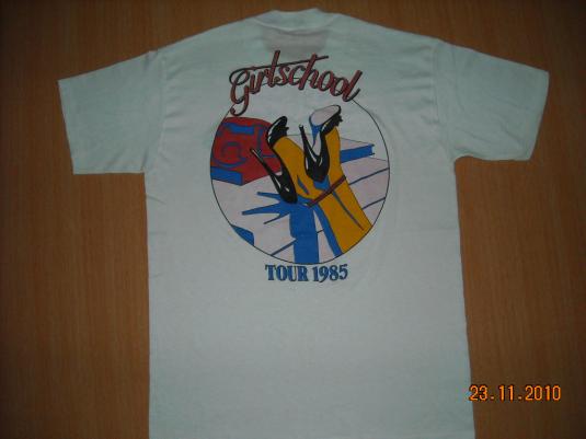 1985 GIRLSCHOOL TOUR