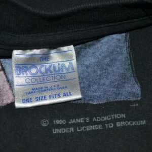 Vintage 1990 JANE'S ADDICTION Article 1 Tour Concert T-shirt