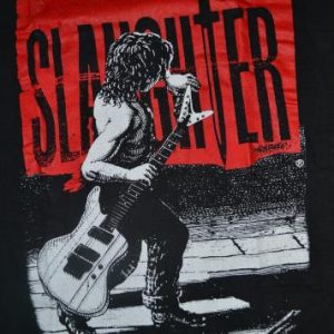 Vintage 1992 SLAUGHTER The Wild Life promo T-shirt