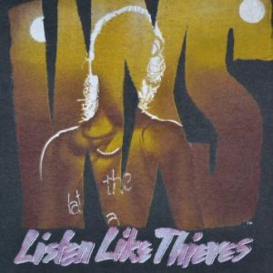 Vintage 1986 INXS Listen Like Thieves Tour Concert T-shirt
