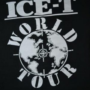 Vintage 90s ICE-T World Tour T-shirt