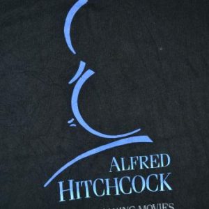 Vintage ALFRED HITCHCOCK The Art of Making Movies T-shirt