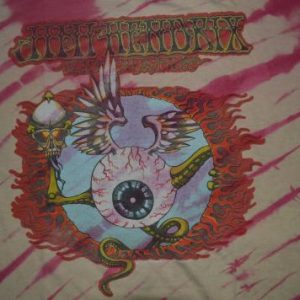 Vintage 1989 JIMI HENDRIX EXPERIENCE Tie Dye T-shirt
