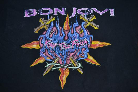 ＠tmさん専用 BON JOVI ヴィンテージ 1993年 Vintage 1993 BON JOVI World Tour T-shirt | Defunkd