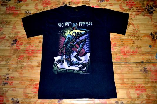 Vintage 1994 VIOLENT FEMMES Tour T-shirt Defunkd