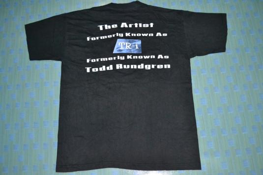 Vintage TODD RUNDGREN TR-i The Individualist Utopia T-shirt | Defunkd