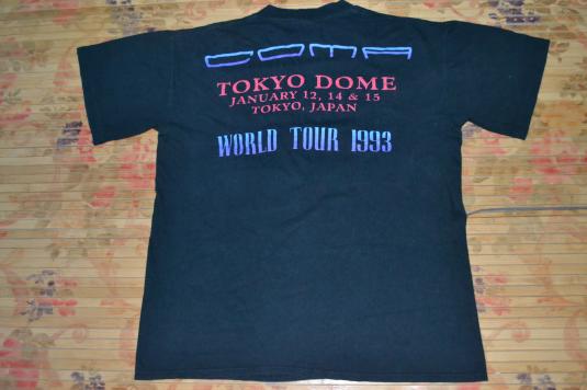Vintage 1992 GUNS N ROSESComa World Tour T-shirt