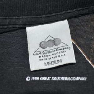 Vintage 1989 LA GUNS Cocked And Loaded Tour Concert T-shirt