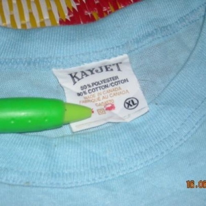 Vintage M.V. LINDA-LOU III Kayjet Canada brand T-shirt