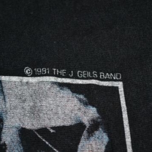 Vintage 1981 THE J. GEILS BAND Freeze Frame Concert T-shirt