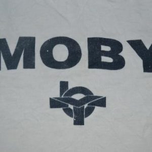 Vintage 90s MOBY Rave New World Tour Concert T-shirt