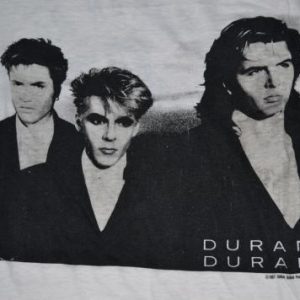 Vintage 1987 DURAN DURAN Strange Behaviour Promo T-shirt